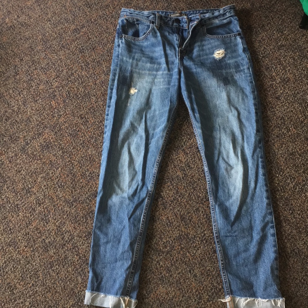 Abercrombie and Fitch ankle straight jean
